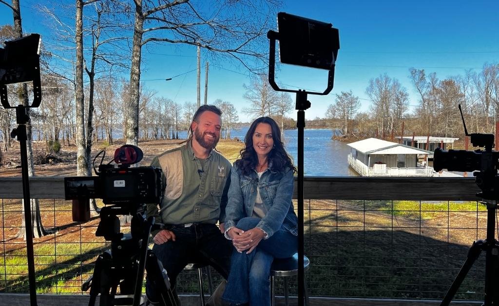 Jourdan and Karen filmed at Cypress Cove.